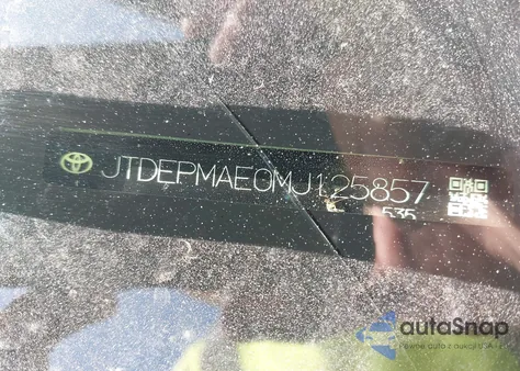 2021 Toyota Corolla Le from USA, damaged, VIN JTDEPMAE0MJ125857